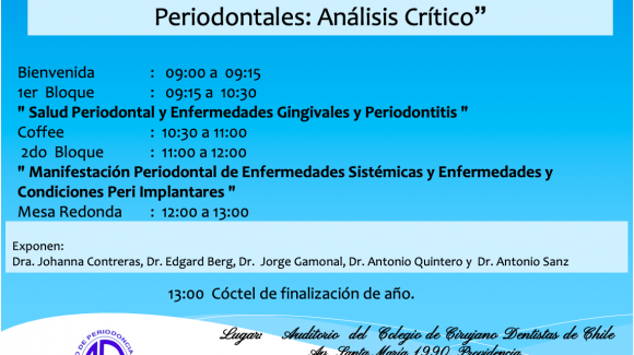 “Nueva Clasificación Enfermedades Periodontales”