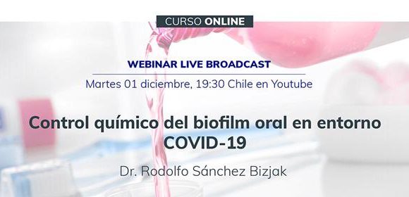 Control químico del biofilm oral en entorno  OVID-19
