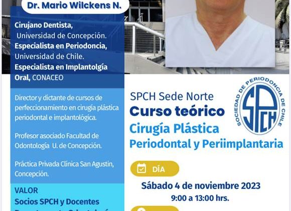 Curso Teórico: Cirugía Plástica Periodontal y Periimplantaria, Sede Norte