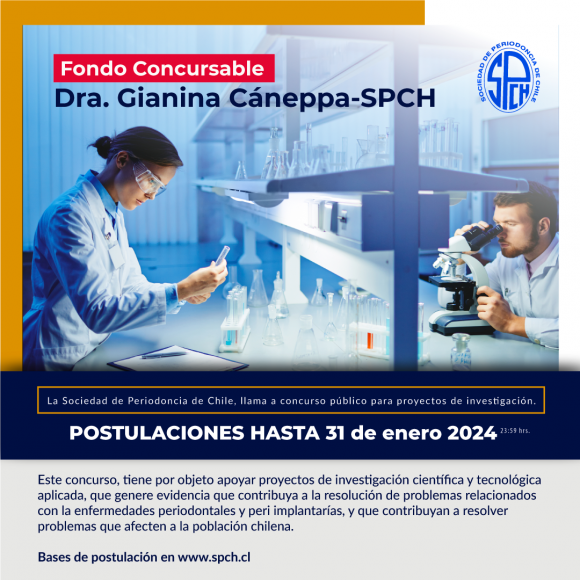 Fondo concursable Dra. Gianina Cáneppa-SPCH